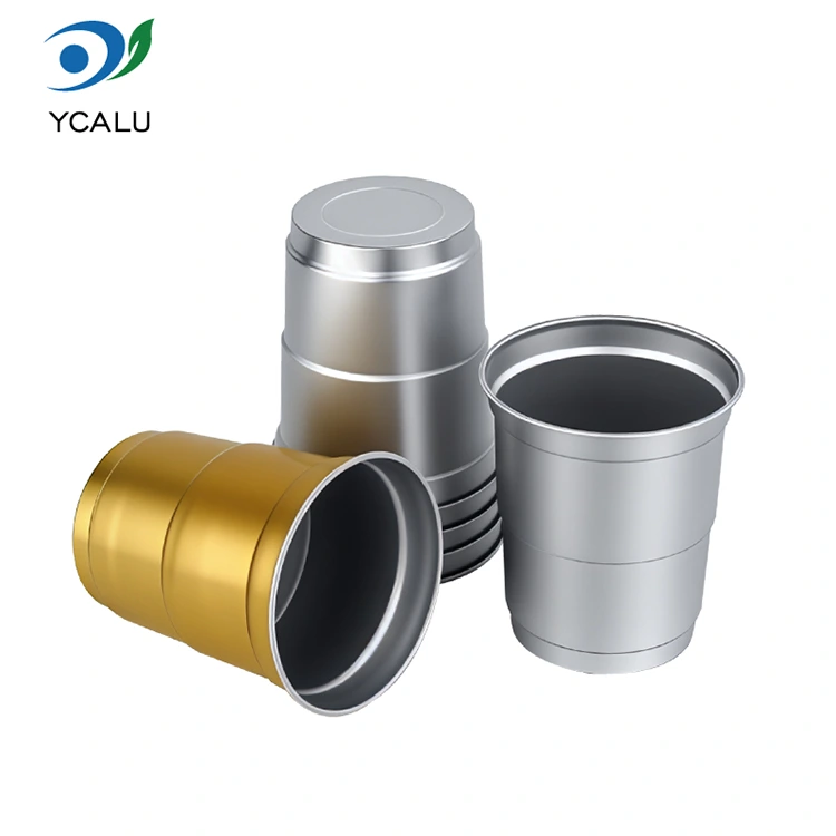 9 oz eldobható alumínium hideg italos alumínium italpohár