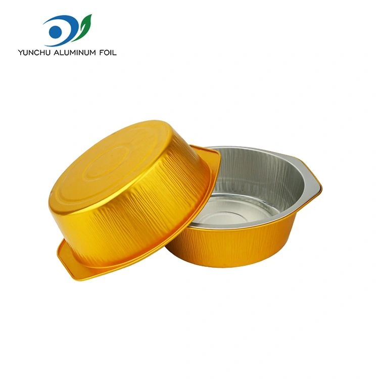 Eldobható speciális formájú alumíniumfólia tárolók élelmiszerek csomagolásához