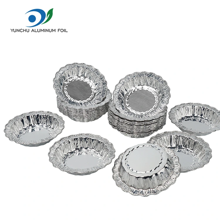 Csipke kerek sütő sütemény ezüst alumínium fólia edények