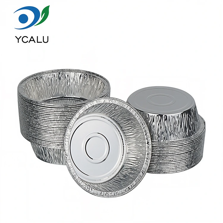 Eldobható BBQ Air Fryer Ezüst alumínium fóliás ételtartók