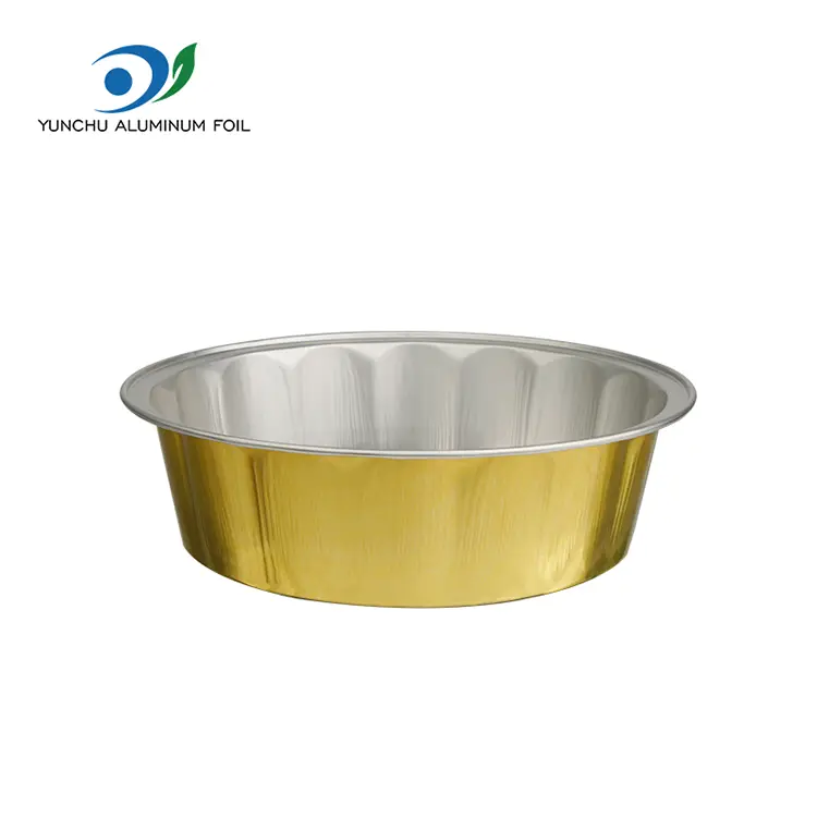 Ellenálló sütés sima falak alumínium fólia tartályok Ellenálló sütés sima falak alumínium fólia tartályok