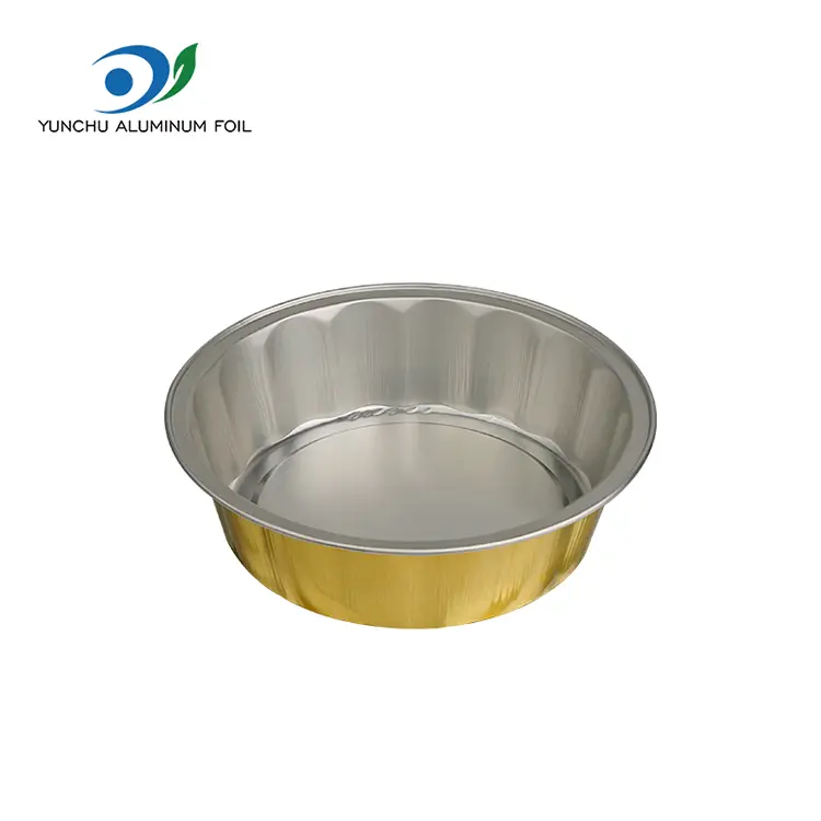 Ellenálló sütés sima falak alumínium fólia tartályok