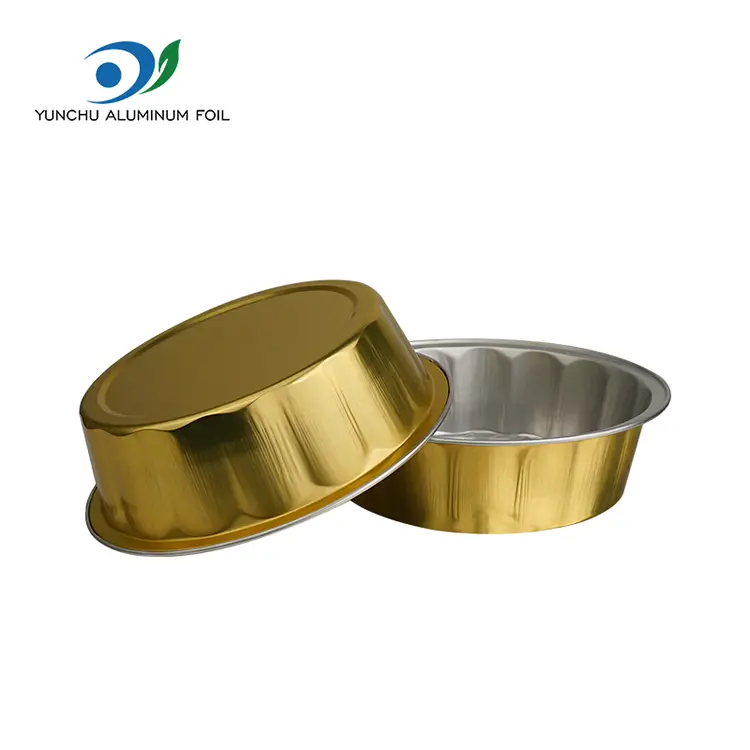 Ellenálló sütés sima falak alumínium fólia tartályok