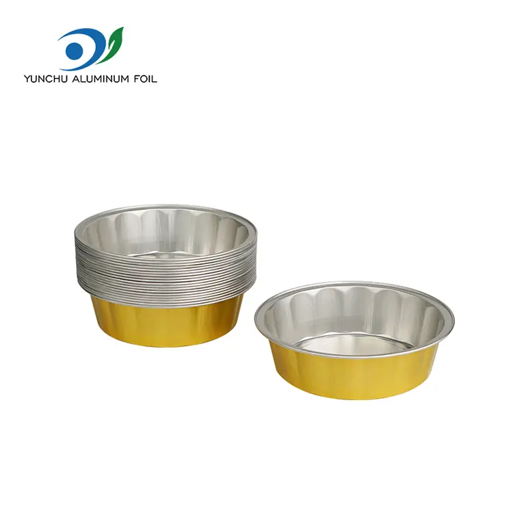 Ellenálló sütés sima falak alumínium fólia tartályok